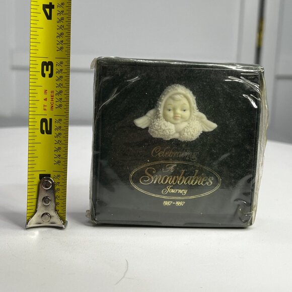 Dept 56 Snowbabies Bisque Friendship Pin from 1997 - Picture 5 of 5